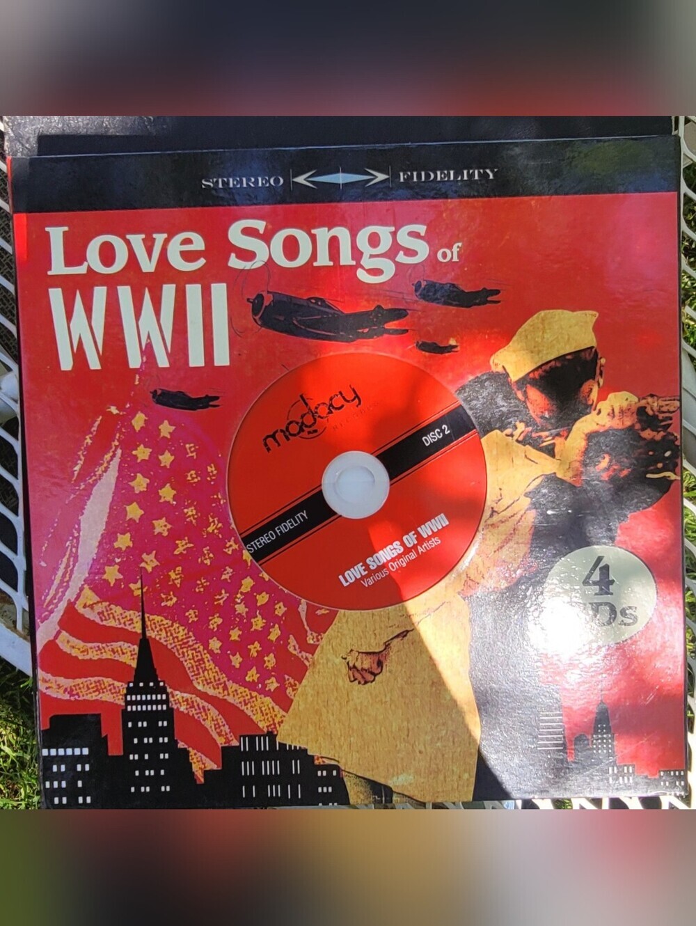 Love Songs of WWII 4 CD Set